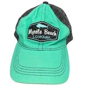 Myrtle Beach Hat Saltwater Tuna Fishing South Carolina Souvenir Travel Vacation